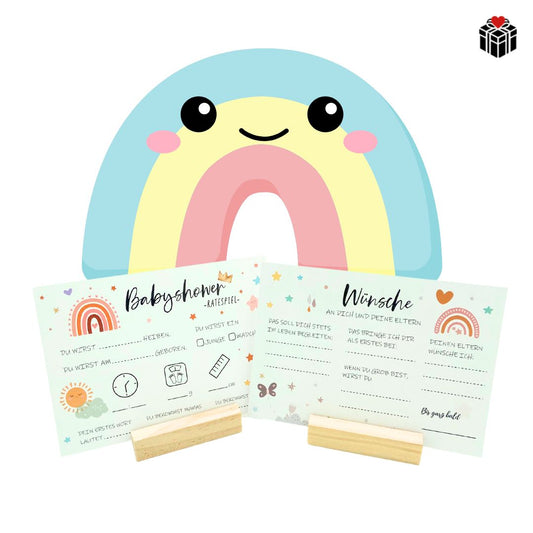 BABYSHOWER-KARTEN (5 STÜCK)