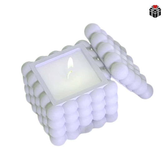 BUBBLE-BEHAELTER-KERZE