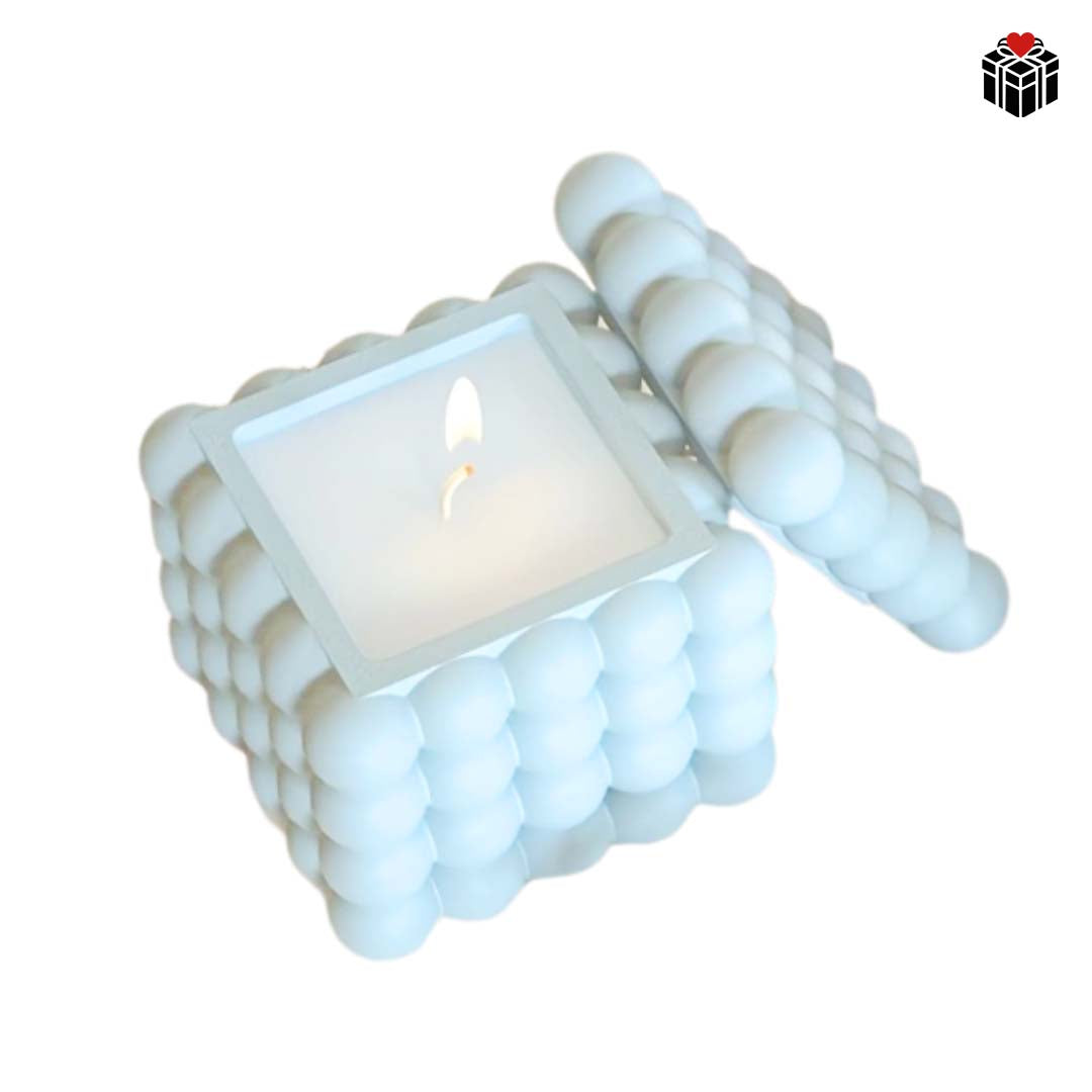 BUBBLE-BEHAELTER-KERZE