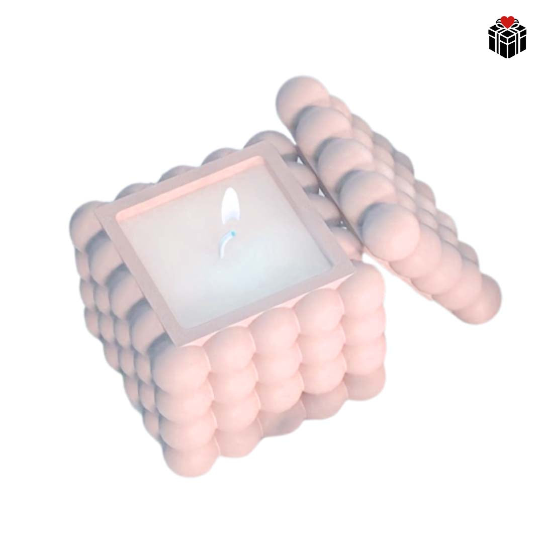 BUBBLE-BEHAELTER-KERZE