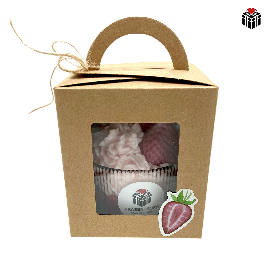 ERDBEER-DESSERT-KERZE
