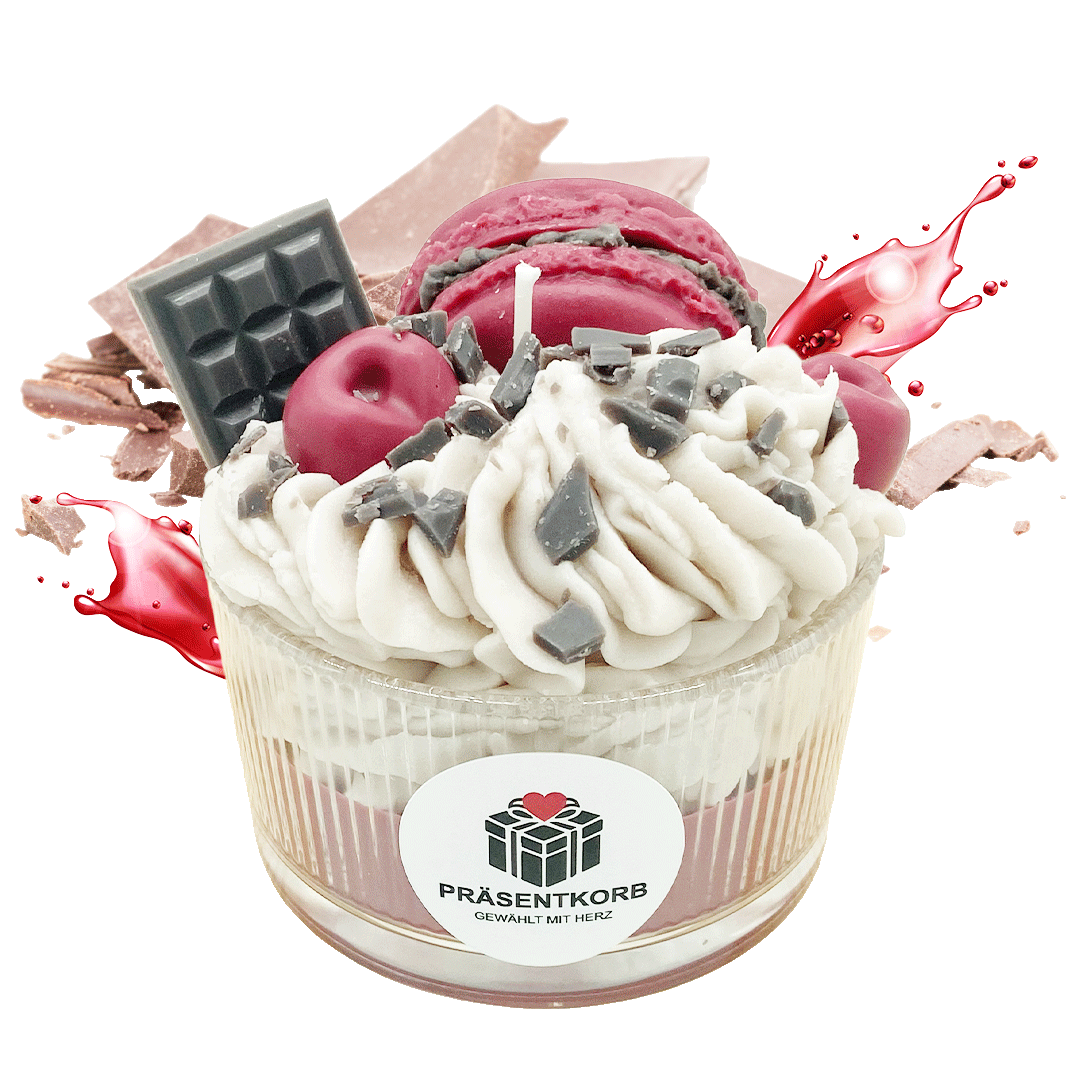 KIRSCHE-SCHOKO-DESSERT-KERZE