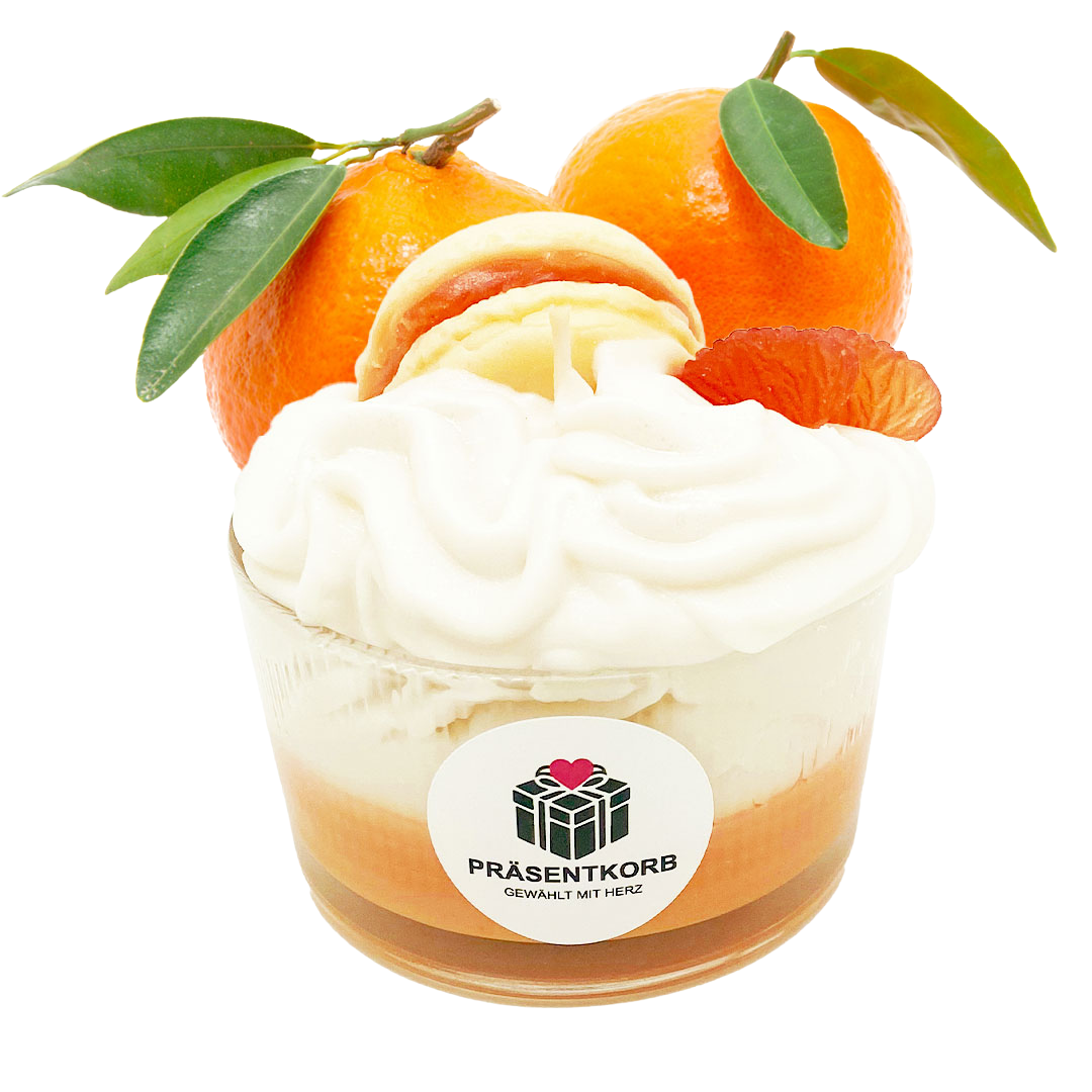 MANDARINEN-DESSERT-KERZE