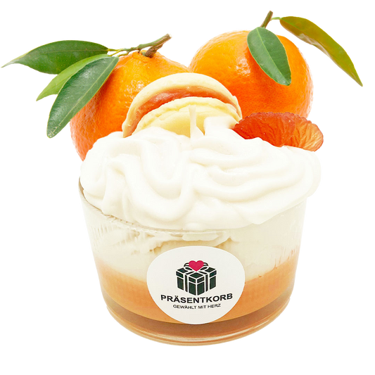 MANDARINEN-DESSERT-KERZE