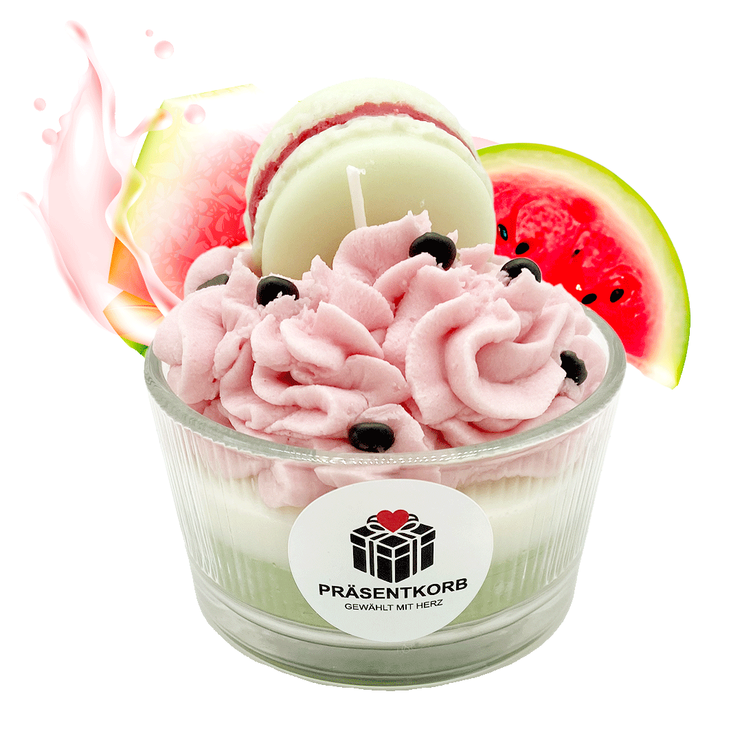 WASSERMELONEN-DESSERT-KERZE