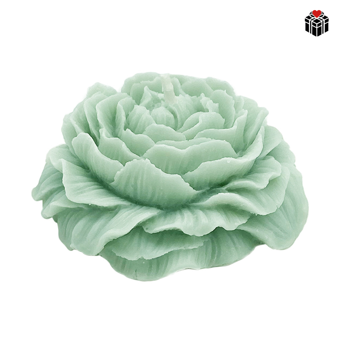 GRÜNER-TEE-ROSENKERZE