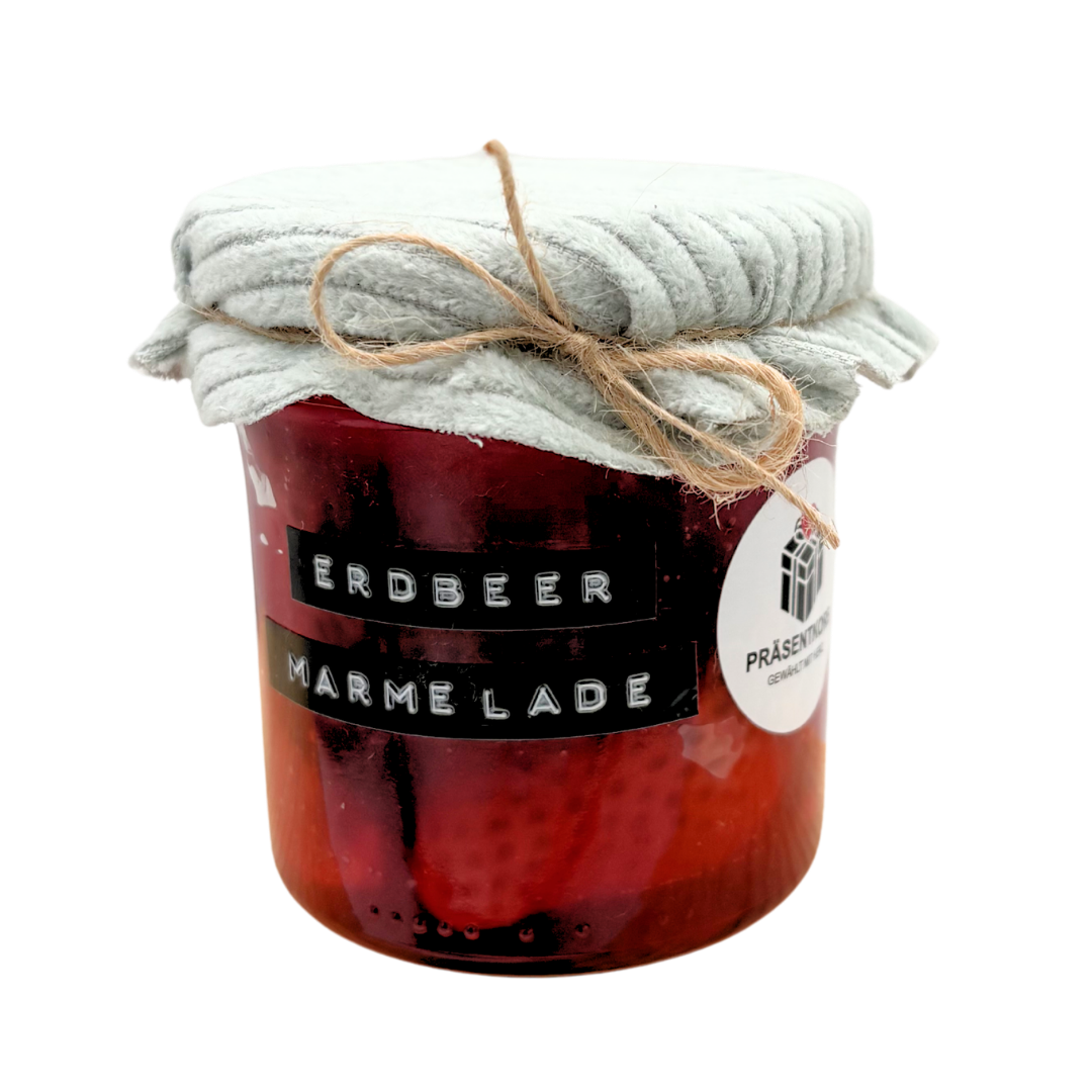 ERDBEER-MARMELADEN-KERZE