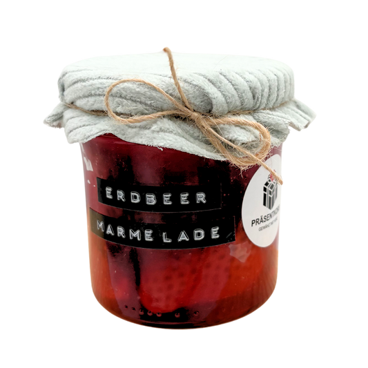 ERDBEER-MARMELADEN-KERZE