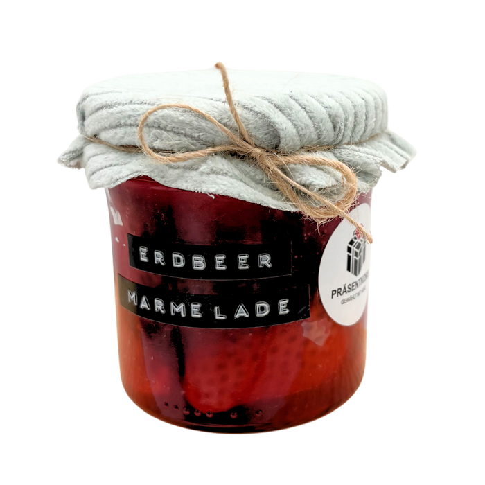 ERDBEER-MARMELADEN-KERZE