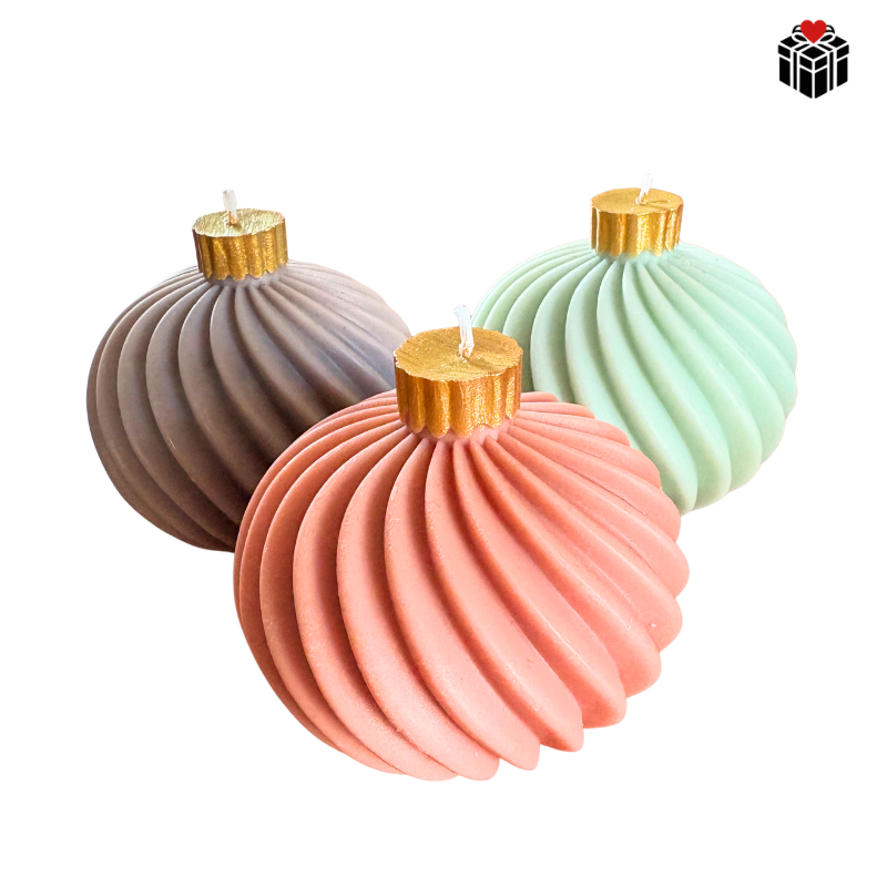 WEIHNACHTSKUGEL-KERZE