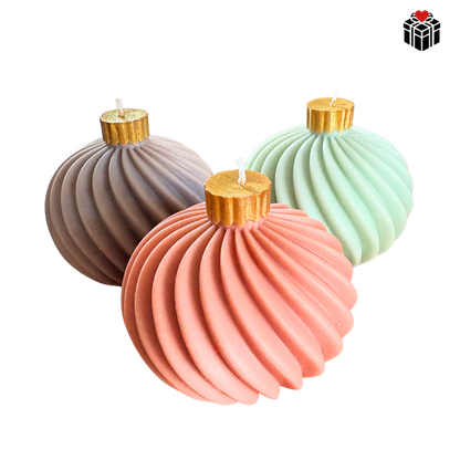 WEIHNACHTSKUGEL-KERZE