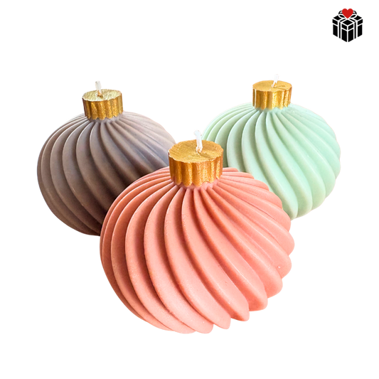 WEIHNACHTSKUGEL-KERZE