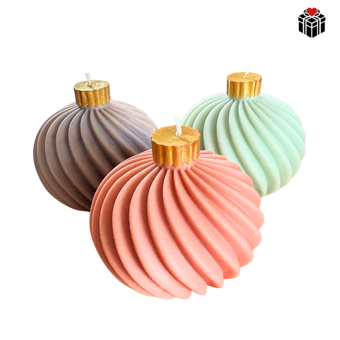 WEIHNACHTSKUGEL-KERZE