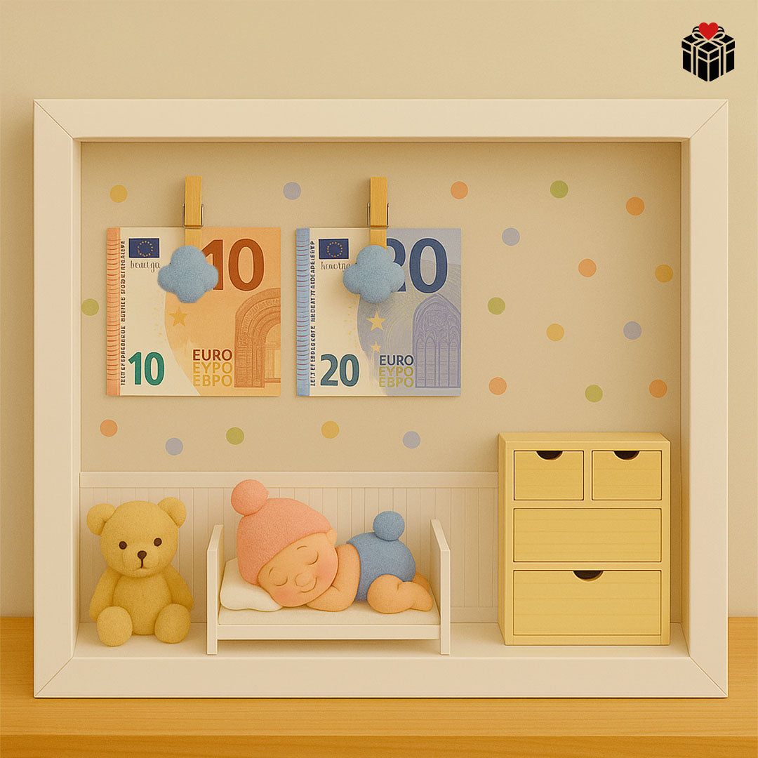 CASH IM RAHMEN - ZUR GEBURT