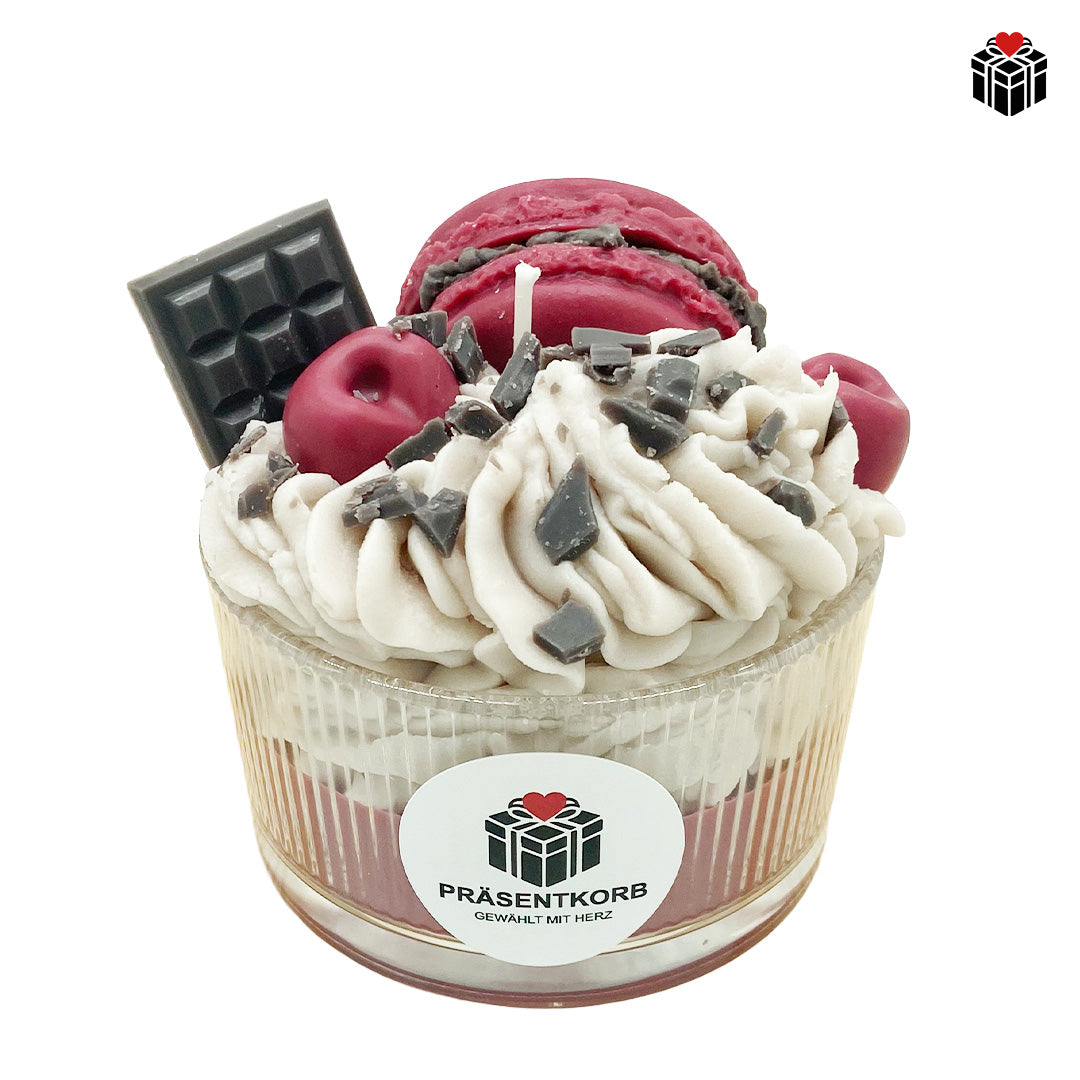 KIRSCHE-SCHOKO-DESSERT-KERZE