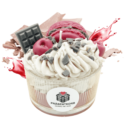 KIRSCHE-SCHOKO-DESSERT-KERZE