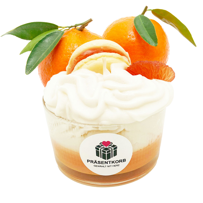 MANDARINEN-DESSERT-KERZE