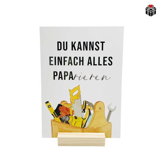 GESCHENKKARTE-PAPARIEREN