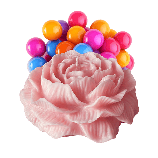 BUBBLEGUM-ROSENKERZE