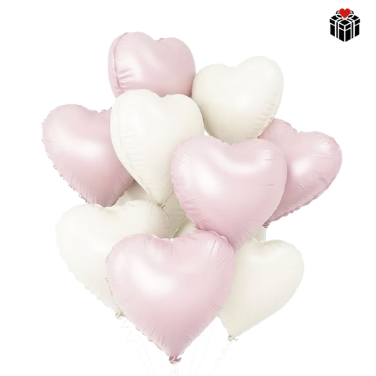 HERZ-BALLONS 10er-PACK
