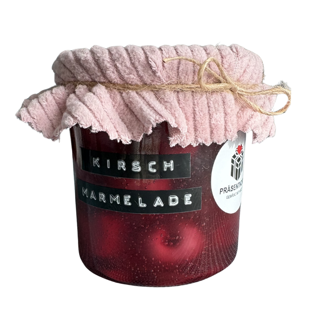 KIRSCH-MARMELADEN-KERZE