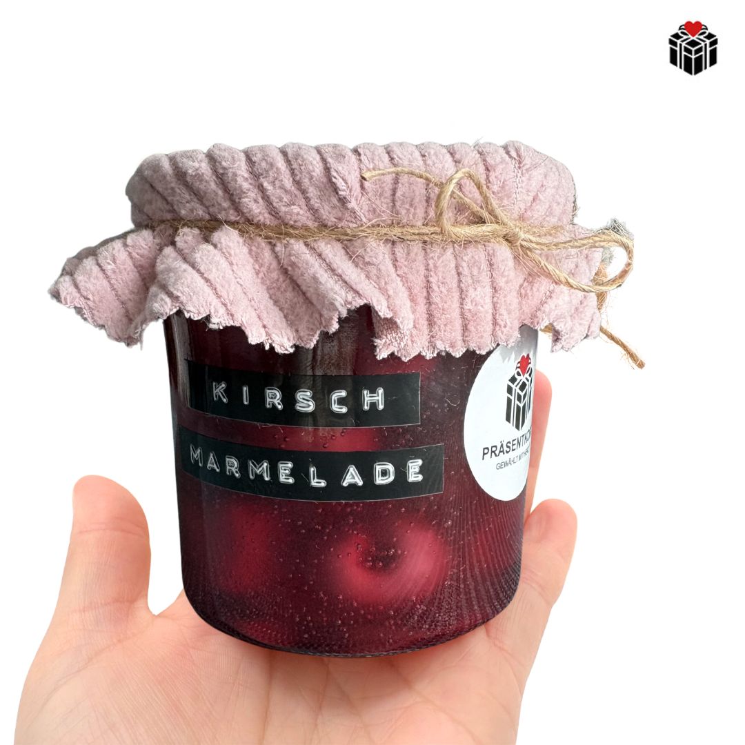 KIRSCH-MARMELADEN-KERZE