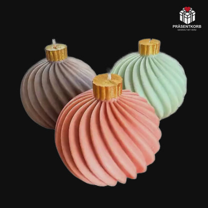 WEIHNACHTSKUGEL-KERZE